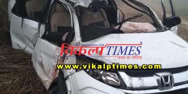 One brother died road accident seriously injured