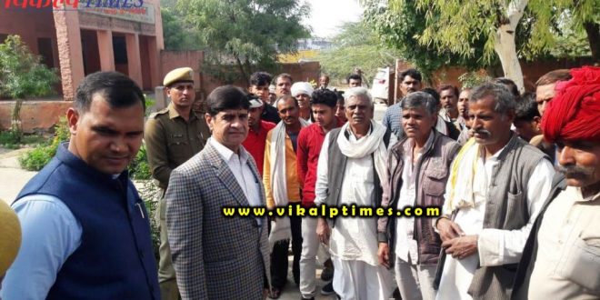 Collector and visited Chauth ka Barwada region