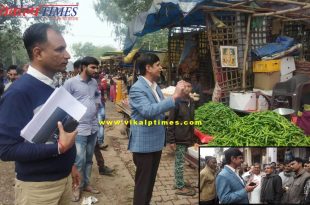 Collector inspection various places Sawai madhopur