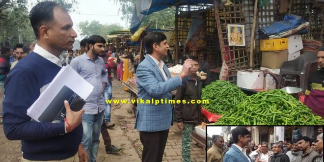 Collector inspection various places Sawai madhopur