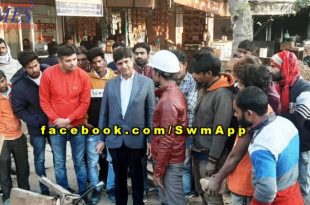 Collector did inspection of various places city sawai madhopur