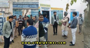 Election supervisor inspected booths khandar Sawai madhopur