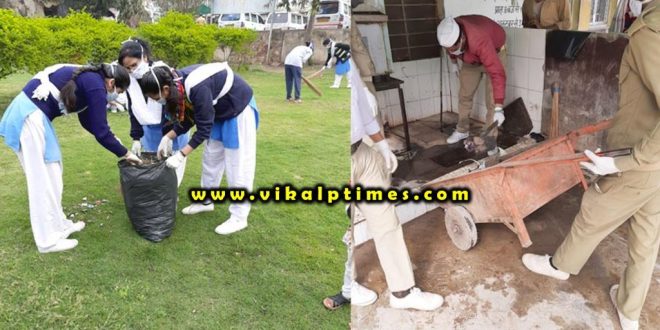 Cleanliness campaign conducted in general hospital Sawai Madhopur