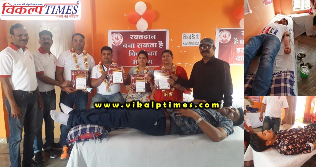 151 units blood donated blood donation camp