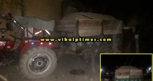 Police Seized 5 tractor trolleys 5 bikes 1 scarpio