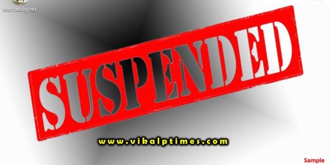 District Collector suspended two BLO
