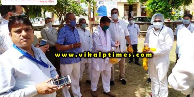 Shivmandir Trust distributed masks corona virus update