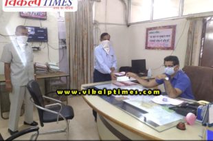 cheque handed ADM corona relief fund