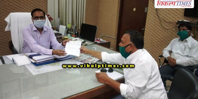 mla Ashok bairwa recommended rs 40 lakh Corona Virus