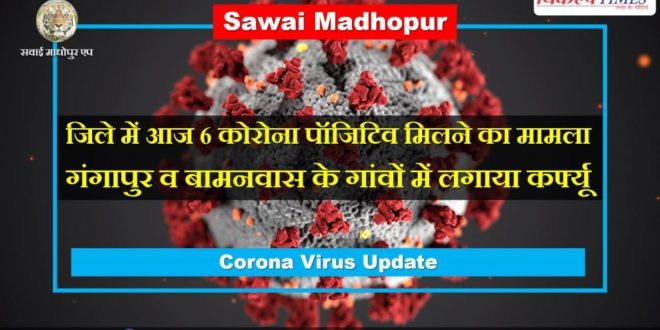 Curfew imposed Gangapur and Bamanwas villages corona positive