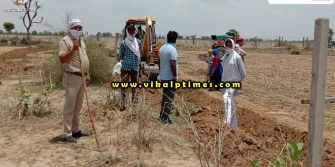 Encroachment removed from cremation ground bonli