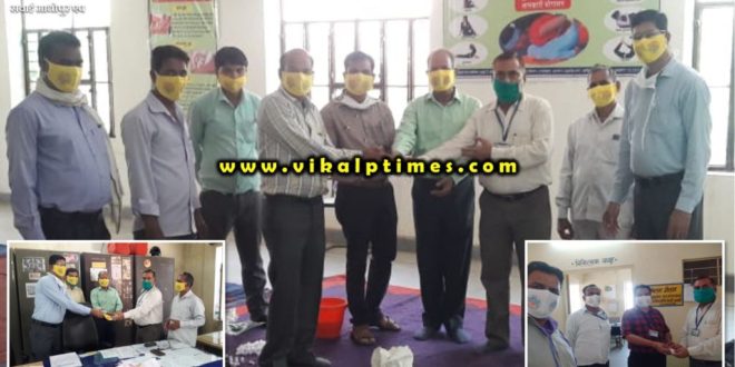 Masks distributed medical personnel