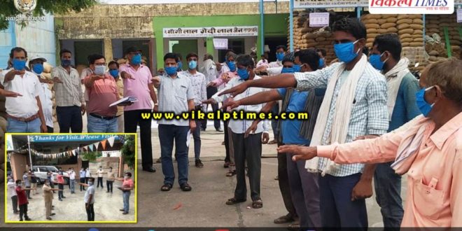 Personnel from private institutions took Corona awareness oath