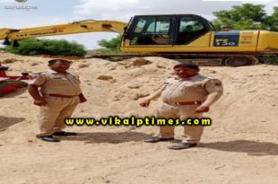 Police seized LNT Machine against illegal gravel mining (LNT seized)