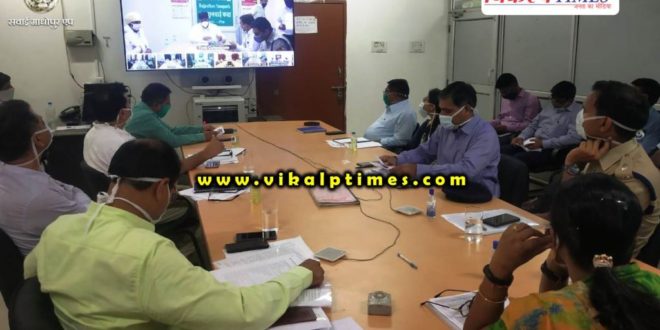 Minister in-charge reviewed development plans corona control guidelines