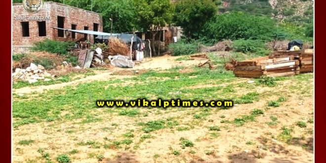 Bonli people angry society non-removal encroachment graveyard
