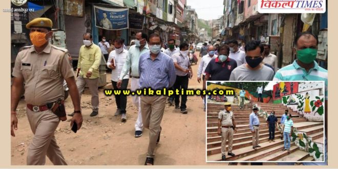 Inspected sewer construction works main market city