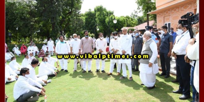 Rajasthan Politics crisis Governor Kalraj Mishra and CM Ashok Gehlot meet