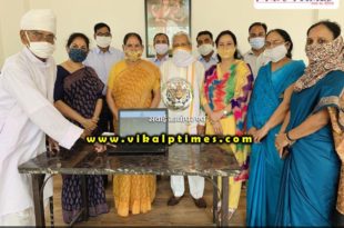 inaugurated the website of Grameen Mahila Vidyapeeth