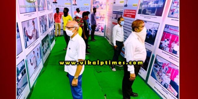 peoples visited corona awareness exhibition in Sawai Madhopur