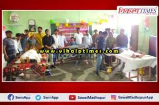 56 units of blood donation in blood donation camp