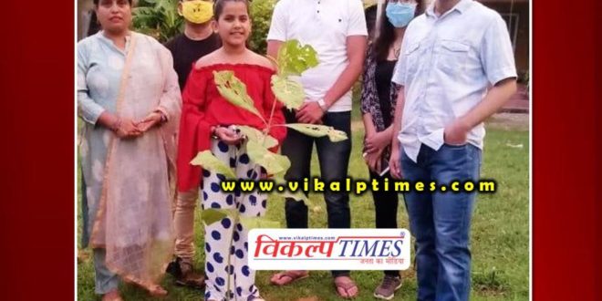 Lakshraj Foundation planted tree