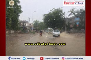 Rain brought relief from heat and humidity in Sawai Madhopur
