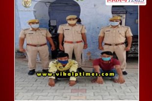 Police arrested 2 accused for cooperating with indecent assault on minor girls