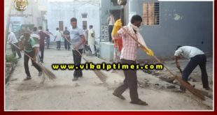 Sarpanch Panchayat employees cleaned shivar Sawai Madhopur