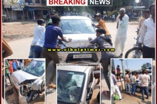 Two youths injured in an accident at sawai madhopur
