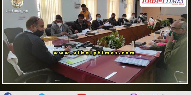 Banking review and coordination committee meeting organized in sawai madhopur