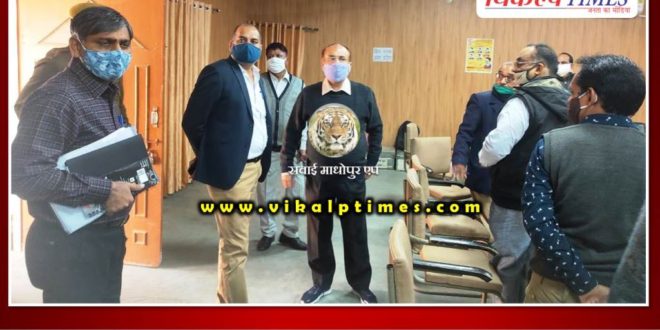 Collector inspected various cells of collectorate