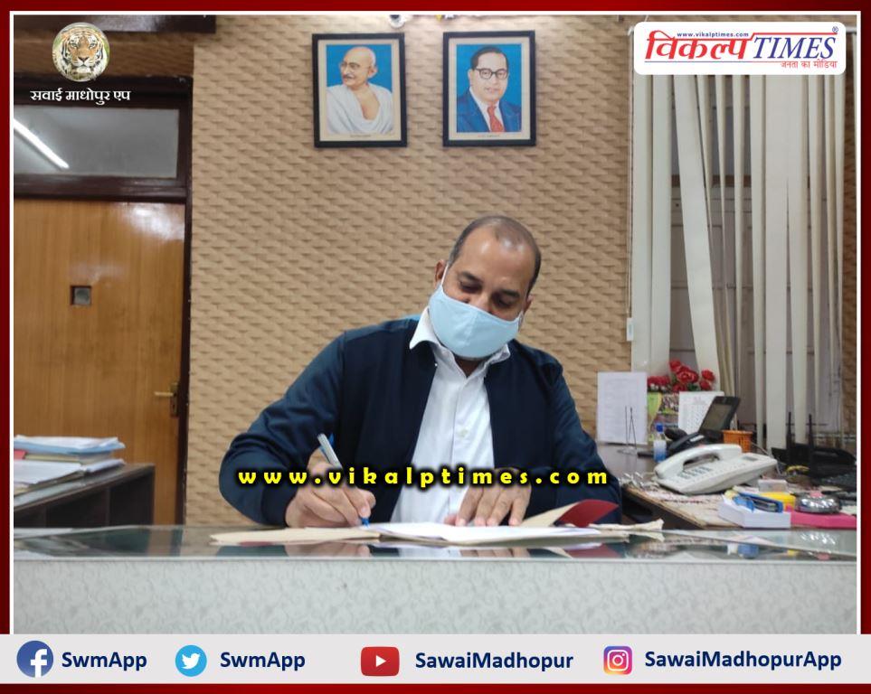 Newly appointed District Collector Rajendra Kishan took charge