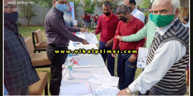 Special camp organized for the differently abled under voter list revision