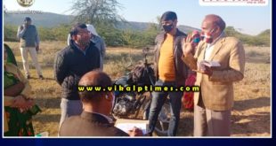 Zone director inspected MNREGA work in bonli