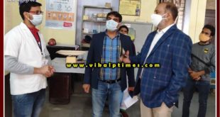 Collector inspected covid19 vaccine depot in Sawai Madhopur