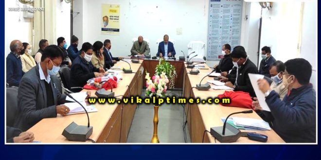 Complete the target on time - Collector Rajendra Kishan