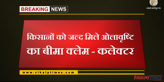Farmers soon get hail insurance insurance claim - Collector