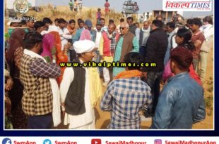 MLA Ramkesh tied the victim's family