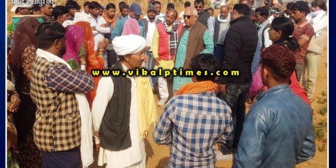 MLA Ramkesh tied the victim's family