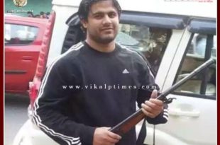Most wanted criminal Papla Gurjar arrested He was absconding by firing at Behror police station