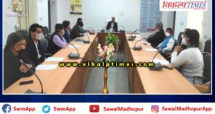 Red Cross Committee meeting organized in sawai madhopur