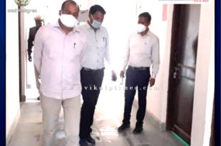 Collector inspected tehsil office bonli and sub tehsil mitrapura