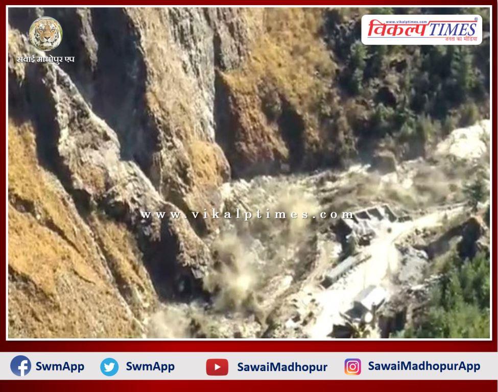 Destruction due to Himalayan glacier breaking in Uttarakhand more than 150 people missing