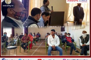 Parents teacher meeting organized at Model School Soorwal Sawai Madhopur