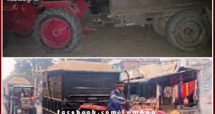 Police seized 32 tractor trolleys of illegal gravel mining in last week in sawai madhopur