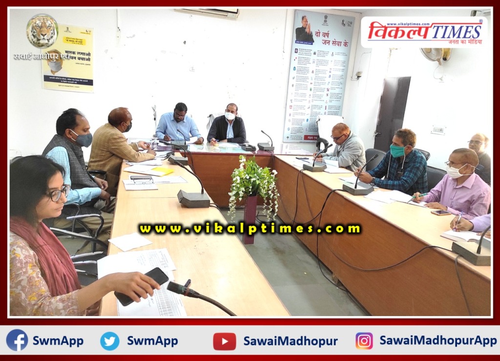 The collector gave instructions reviewing the progress of Zilla Parishad's schemes