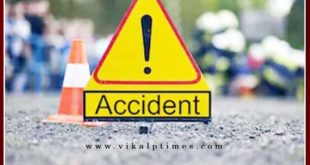 Unknown vehicle hit couple riding bike, one youth died on the spot in khandar