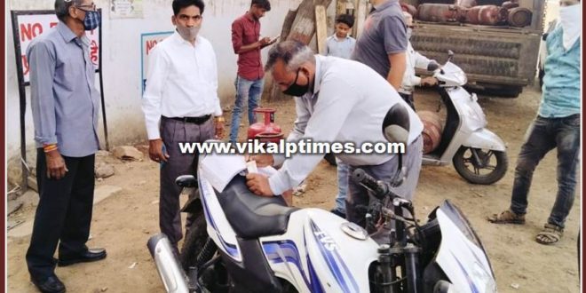 38 persons cut challan for not following the Corona Guideline in Sawai madhopur