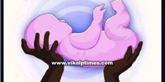 5 months fetus found in the bushes in bonli sawai madhopur